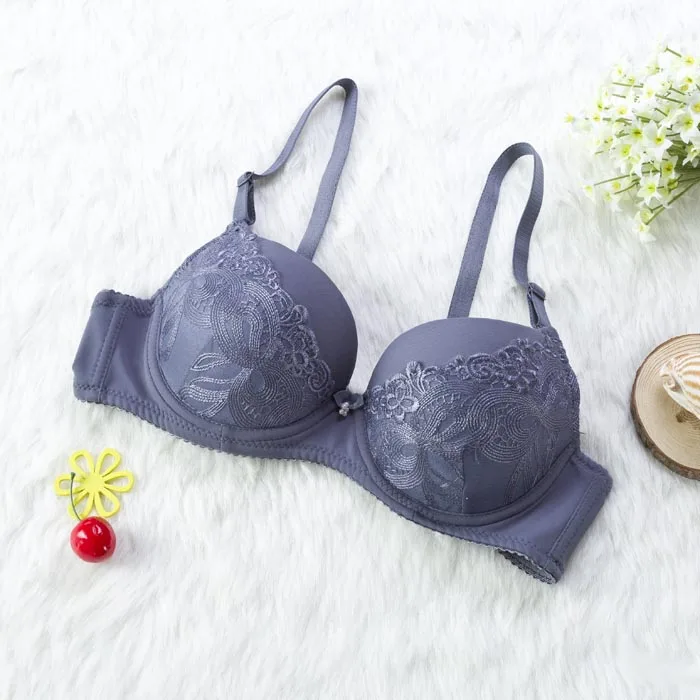 

Thin section lace bra small chest sexy lingerie gather close Furu adjustable bra 368 # Free shipping