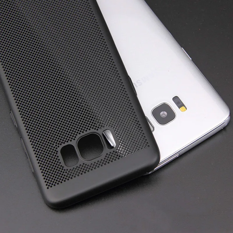 Luxury Heat Dissipation Case For Samsung Galaxy S8 S9 Plus S6 S7 Edge S5 A3 A5 A7 J3 J5 J7 2016 2017 A8 2018 Cover Cases shell |