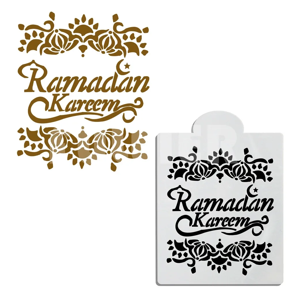 Трафарет для украшения торта инструмент выпечки и кондитерских изделий печенья