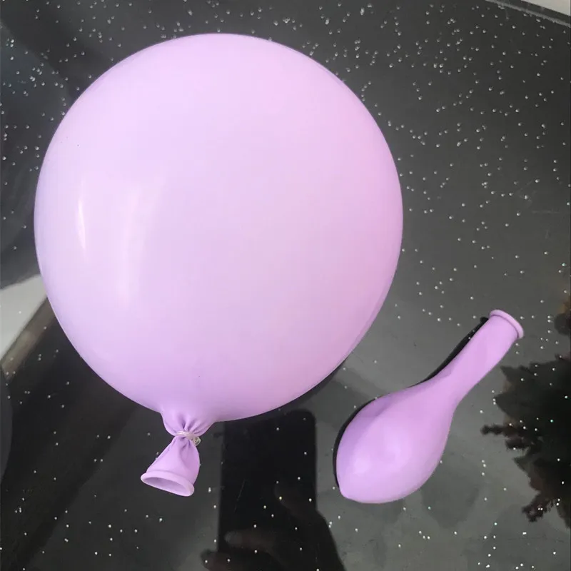 Macaron purple 30 шт. 5 дюймов Макарон цвет круглый пузырь латексные воздушные шары Свадьба День Рождения украшения воздушные гелиевые шарики, День подарков будущей матери - Цвет: Macaron purple