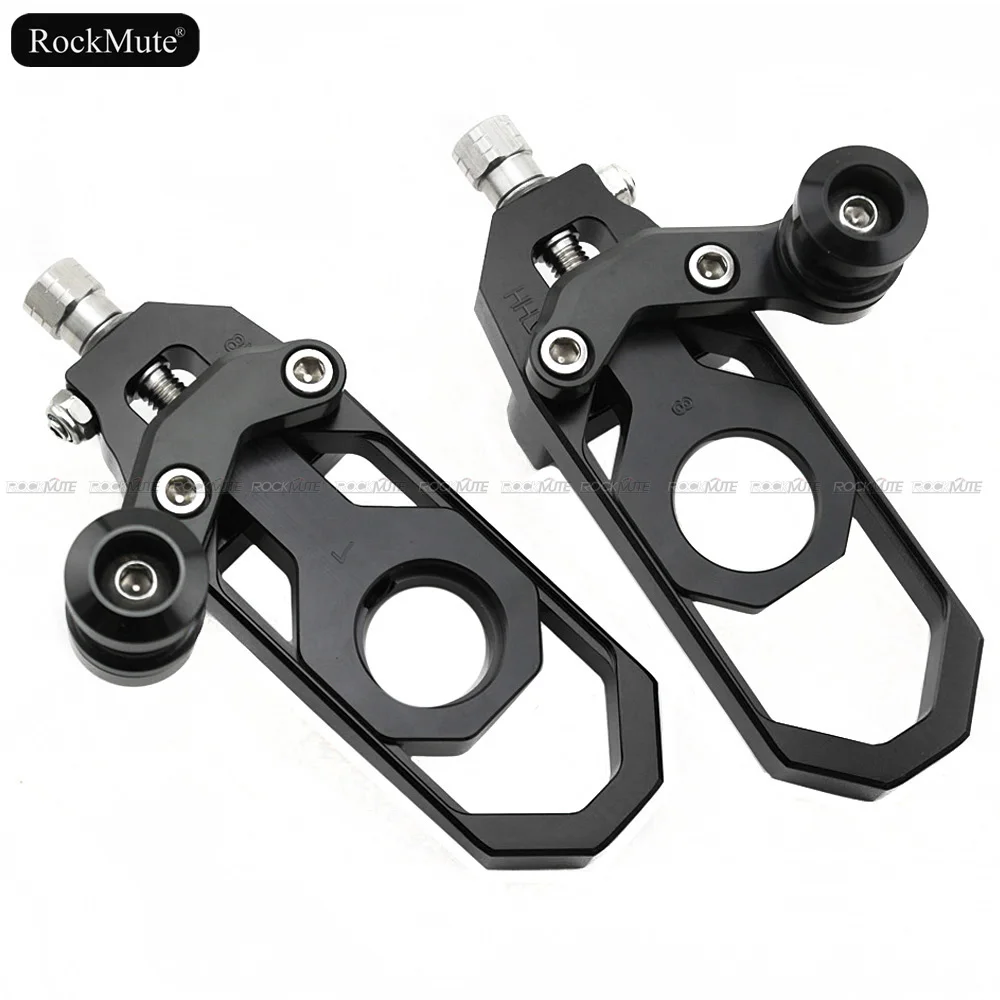 Мотоцикл устройство регулировки натяжителя цепи для Honda CBR1000RR 2004 2005 2006 2007 CBR 1000RR интегрирован с маятник - Цвет: Black
