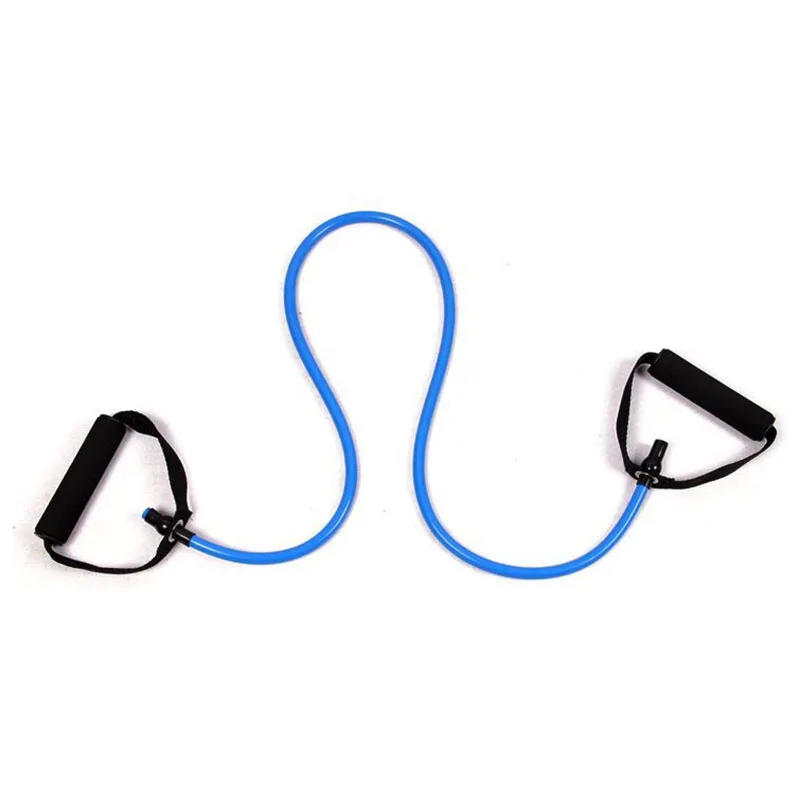 120Cm Yoga Tarik Tali Pusat Resistance Band Latihan Tabung Praktis Pelatihan Elastis Band Tali Yoga Latihan Tali Pengikat 1PC