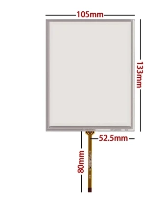 5 шт./лот 105 мм * 133 новый 7-дюймовый сенсорный экран 105*133 сопротивления 133*105