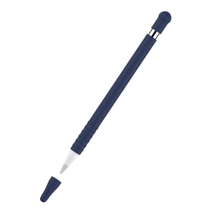 Мягкий силиконовый чехол для Apple Pencil Case для iPad Pencil cap Насадка На глушитель держатель планшет ручка-стилус чехол