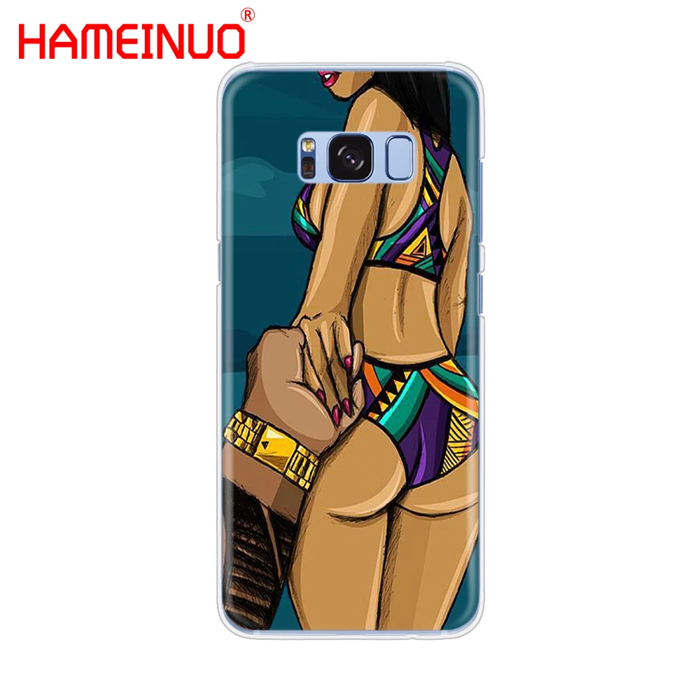 HAMEINUO hot flirt sexy girl cell phone case cover for Samsung Galaxy S9 S7 edge PLUS S8 S6 S5 S4 S3 MINI | Мобильные телефоны и