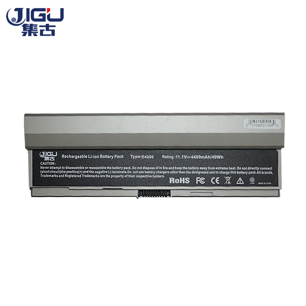 JIGU 6 Батарея для ноутбука Dell W346C Latitude E4200 00009 312 0864 451 10644 453 10069 F586J R331H R640C R841C|battery for