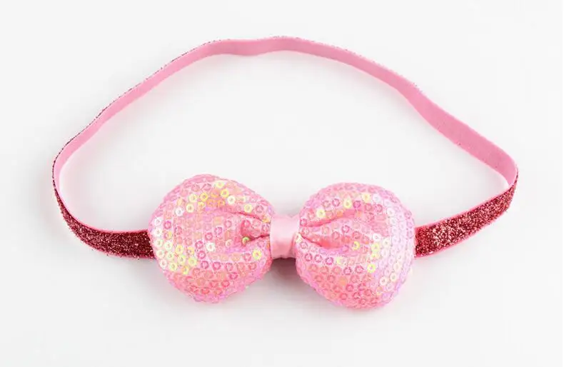 

Bow headband girls bow headband 13 color U pick with matching glitter headband