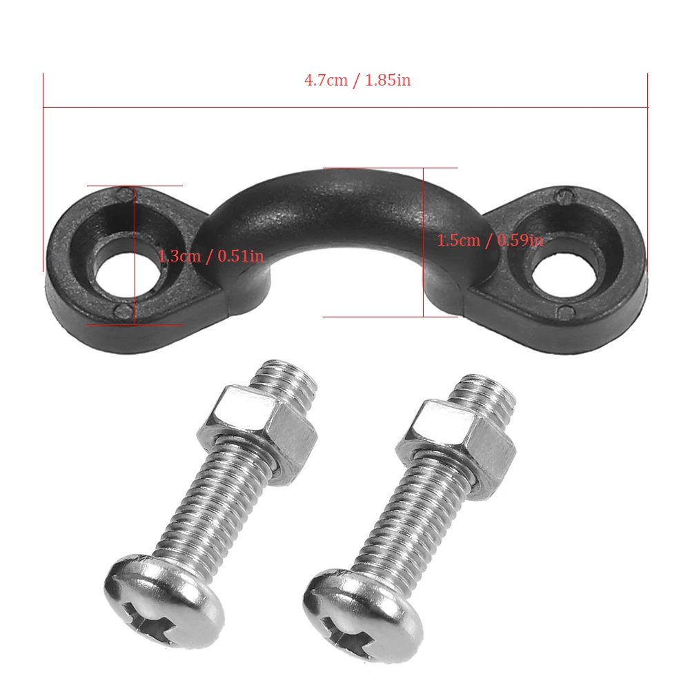 12 нейлоновых пружин с петлями для палубы Завязывающиеся глазки 24 нержавеющие