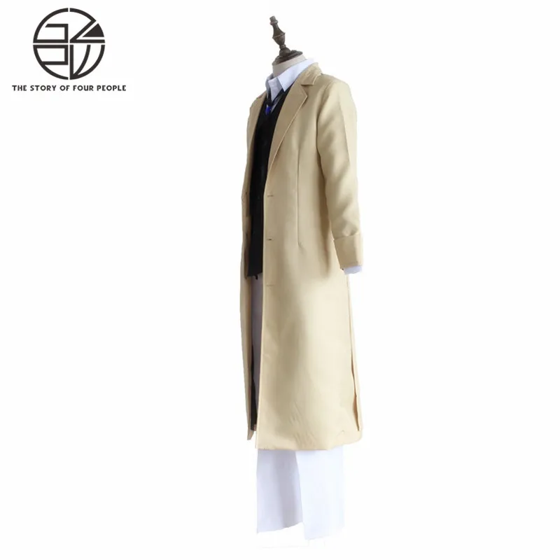 Бродячая собака Платье для косплея полный Кови детектив форма (Тренчи женщин +