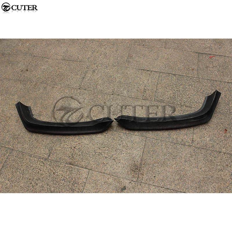 F07 передний бампер из углеродного волокна для автомобиля боковой разветвитель BMW