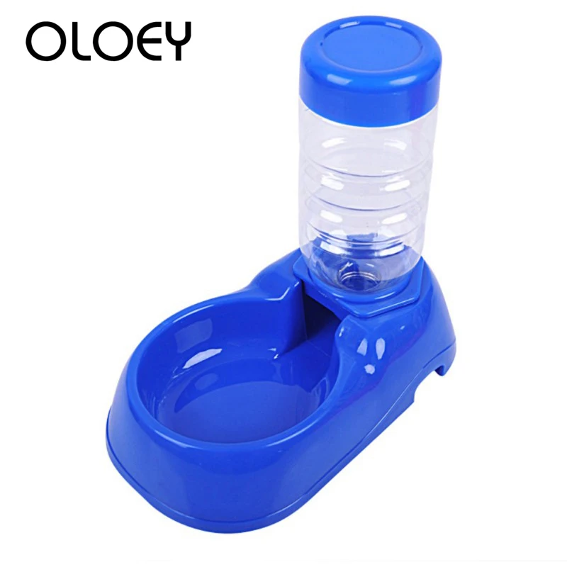 Pet Dog Food Water Dispenser Plastic Bottle Utensils Cat Feeder Drinking Fountain Dish Bowl for Feeding | Дом и сад