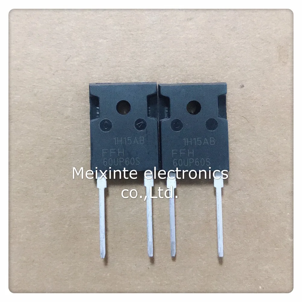 10 шт./лот FFH60UP60S 60UP60S TO 247 2 600V 60A быстрое восстановление диода 3P|diode fast|diode 60adiode fast