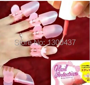 10 шт маникюрный лак для дизайна ногтей защита от лака зажим наконечник защитные
