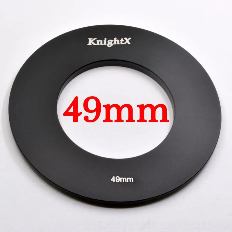 49mm Ring Фильтр объектива KnightX gnd 49 мм 52 мм 55 мм 58 мм 62 мм 67 мм 72 77 мм для Cokin P canon eos sony nikon nd 2000d аксессуары d600 - Цвет: 49mm Ring