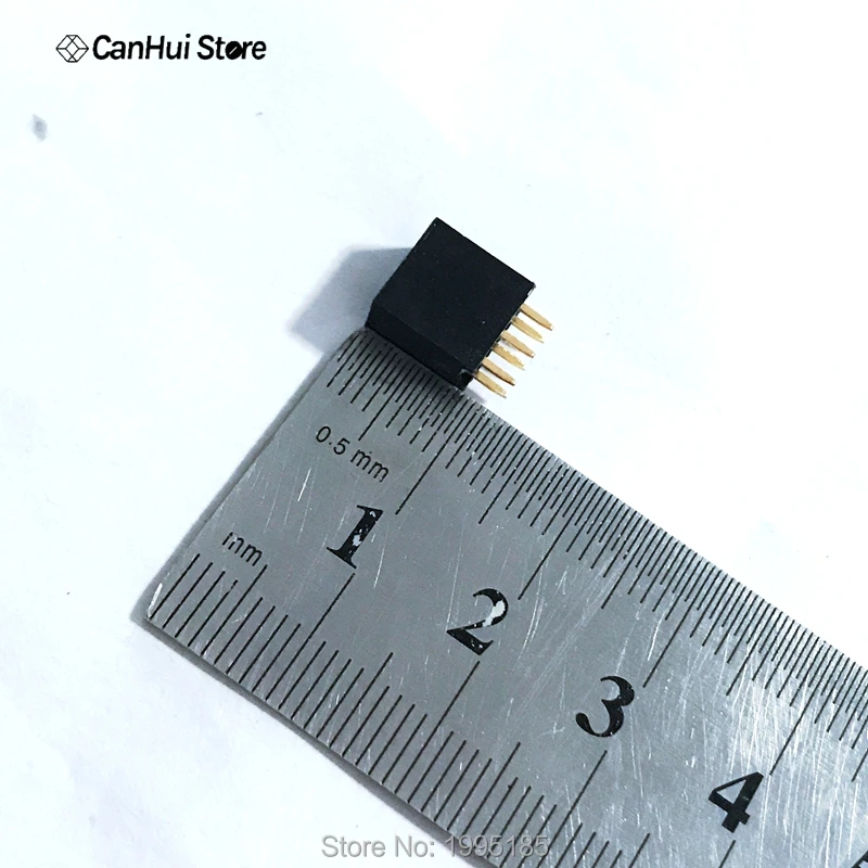 10 шт. 2x3 6 Pin 2 54 мм двухрядный женский прямой штыревой разъем 2*3 контактный разъем|pin