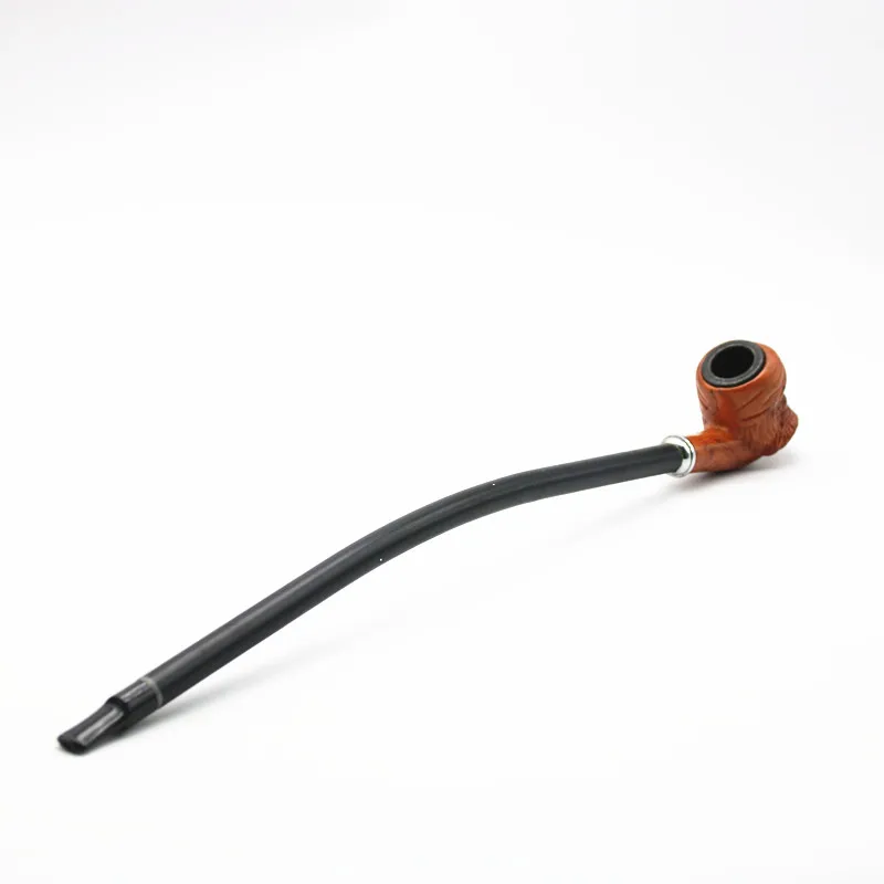 Смоляная трубка для пожилых мужчин 1 шт. длинная травы Подарочная коробка