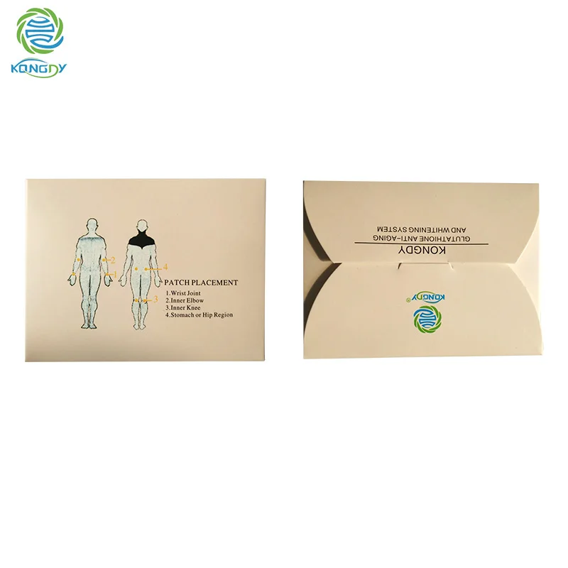 KONGDY Beauty Whiten Patch With Retail Box 4 патча против старения уменьшает темную штукатурку маска