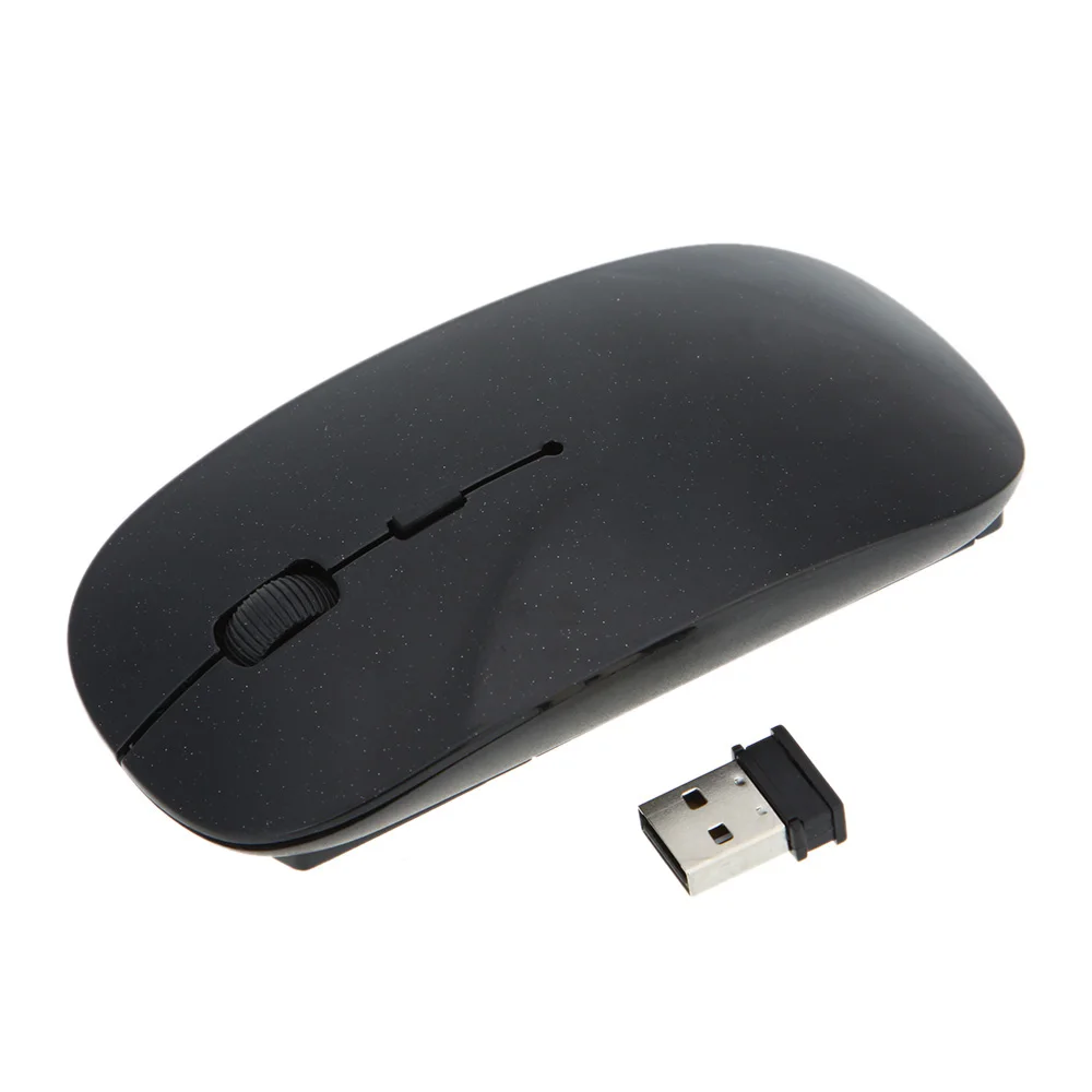 Беспроводная мышь 2 4 ГГц USB оптический трекбол ПК плотный коврик для мыши