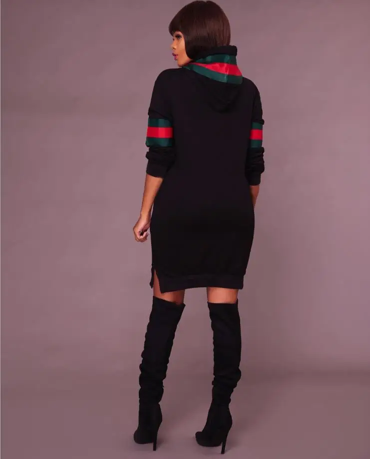 Осень зима 2018 новый стиль модный Африканский платье с длинными рукавами