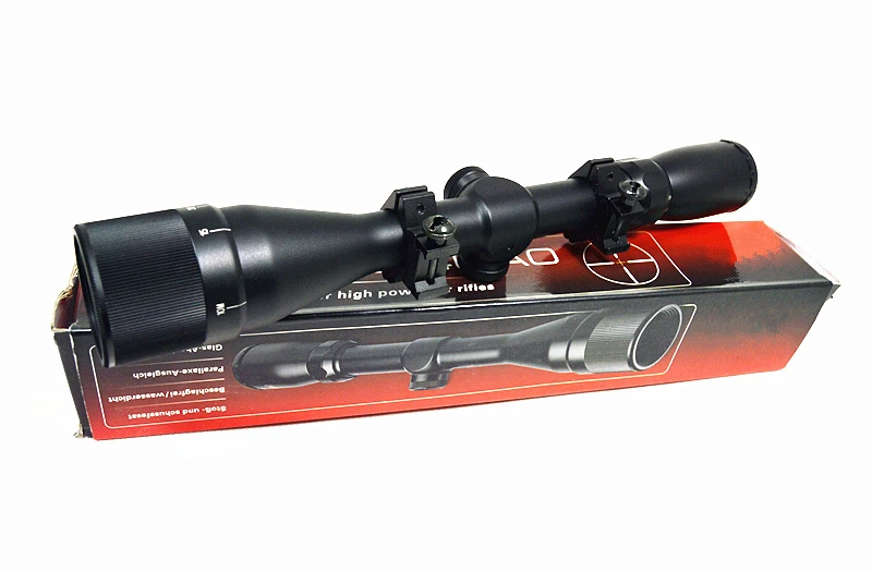 FIRECLUB 3-9X40AO одна трубка стекло двойной перекрещивание сетка оптический прицел с свободные крепления