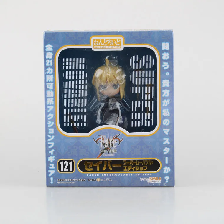 Аниме Fate Stay Night Saber Nendoroid 121 BJD милая фигурка модель игрушки