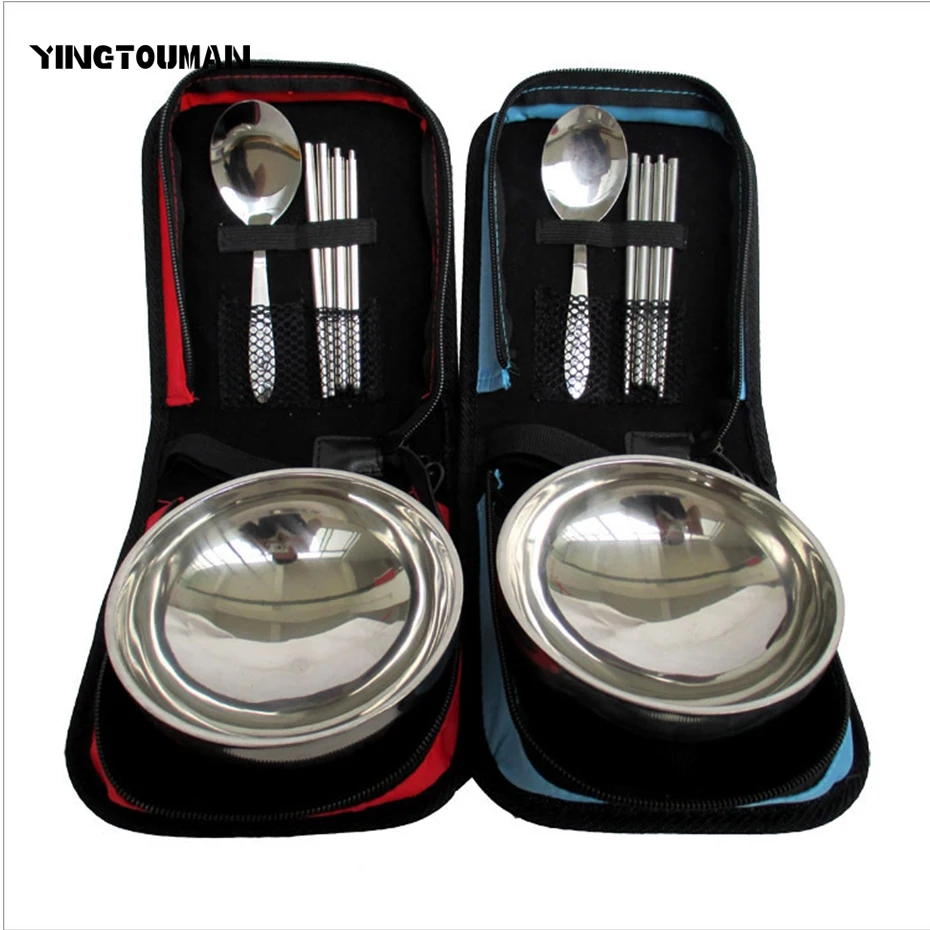 Складная посуда YINGTOUMAN для путешествий на открытом воздухе пикника экологически