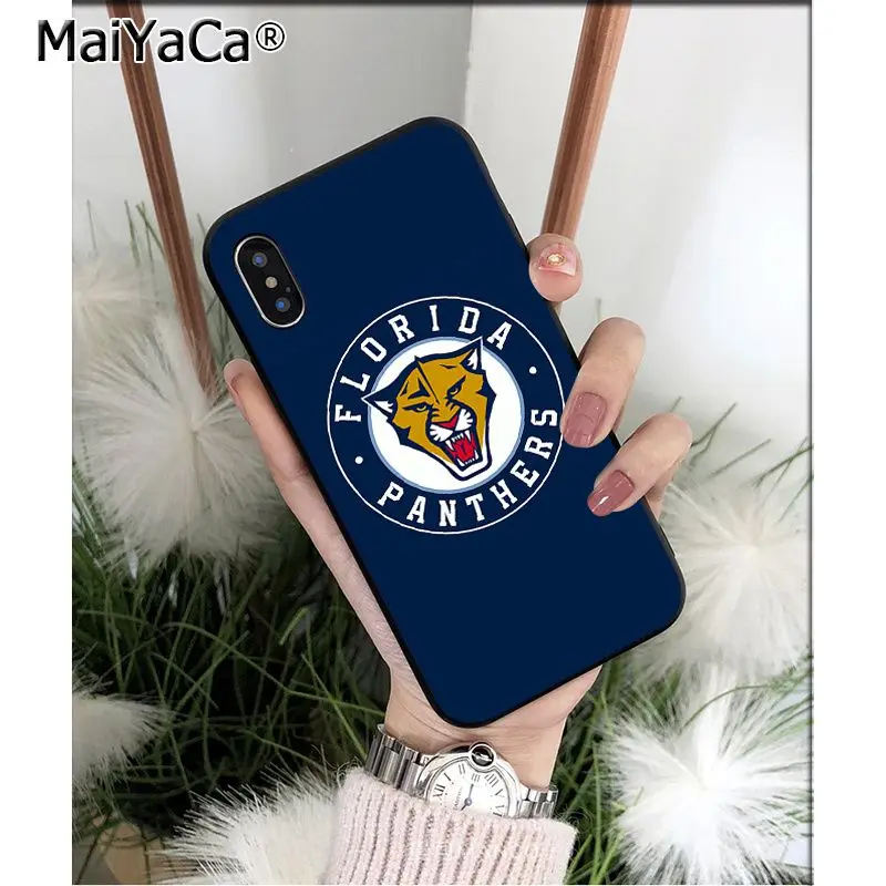 A12 MaiYaCa Florida Panthers ТПУ Мягкий силиконовый чехол для телефона чехол для Apple iPhone 8 7 6 6S Plus X XS MAX 5 5S SE XR Чехол для мобильного телефона s - Color: A12