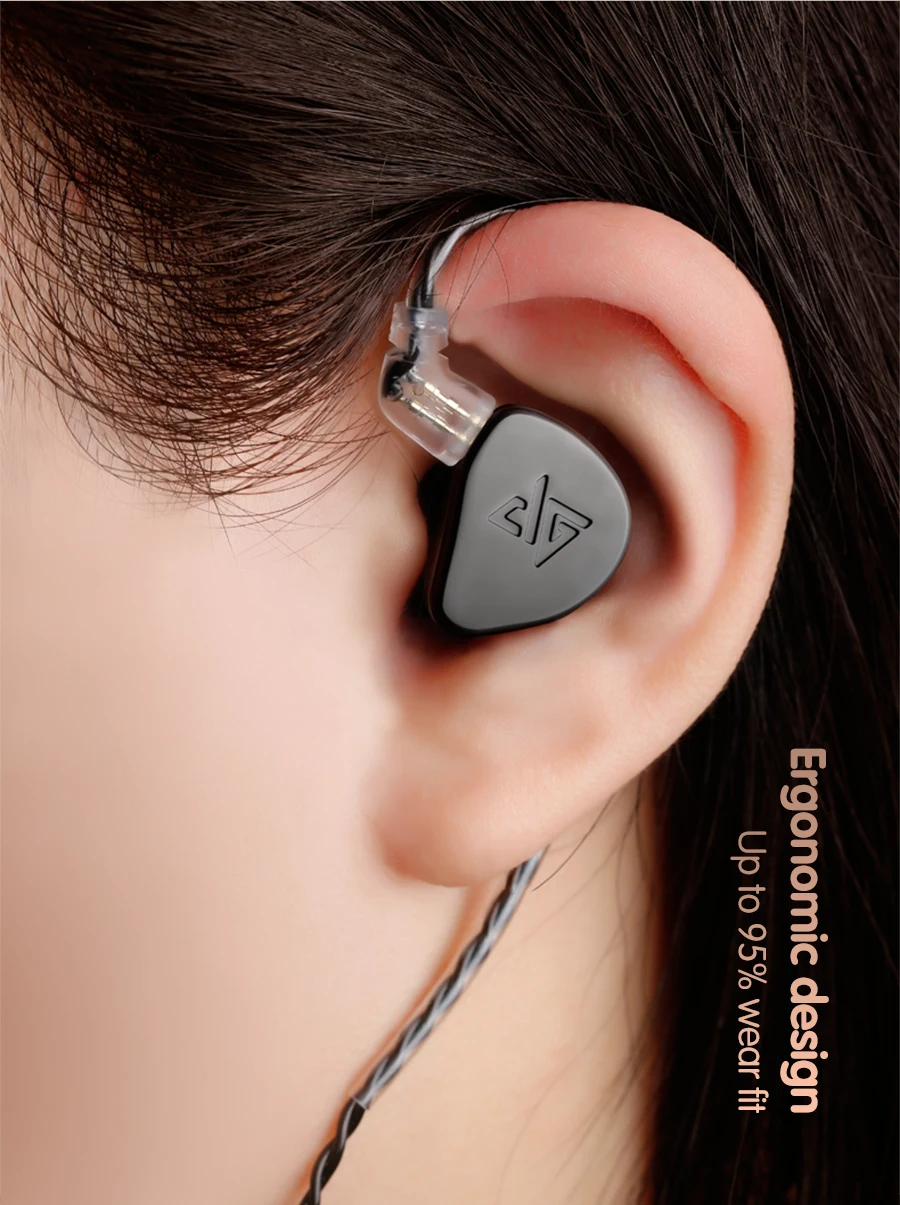 Auglamour F300 Динамический драйвер HiFi металлический музыкальный монитор спортивные MP3 наушники-вкладыши Наушники 0,78 мм съемный кабель