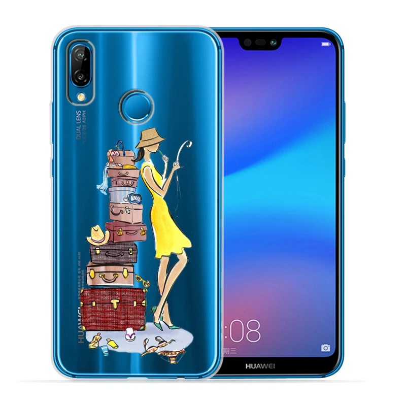 Чехол для huawei P smart Sxey Mother Mom Baby Fashion Gisl для huawei P30 P20 Lite Pro P10 P8Lite P9Lite мягкий чехол для телефона