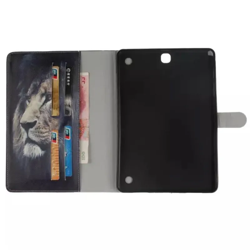 Роскошный цветной кожаный чехол с откидной крышкой для Samsung Galaxy Tab A 8 0 SM-T350 T355 T350