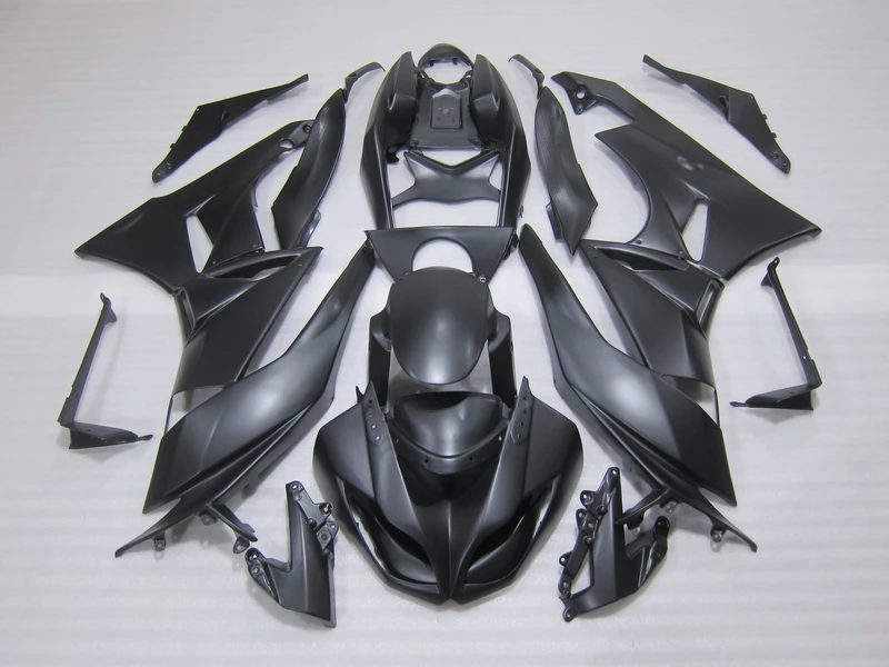 Поп! Черные Обтекатели ZX6R 2009 2011 2010 комплект обтекателей для Kawasaki ninja ZX 6R 09 10 11 EMS