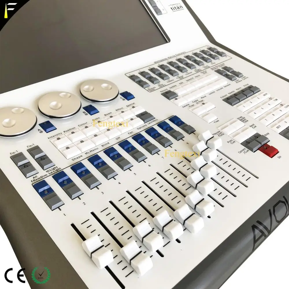Мини Тигр сенсорный экран V11.1 Titan кварцевый консольный контроллер DMX с