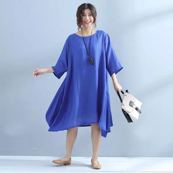 BUYKUD женское вечернее платье 2018 новый стиль 3/4 рукав o-образным вырезом винтажная
