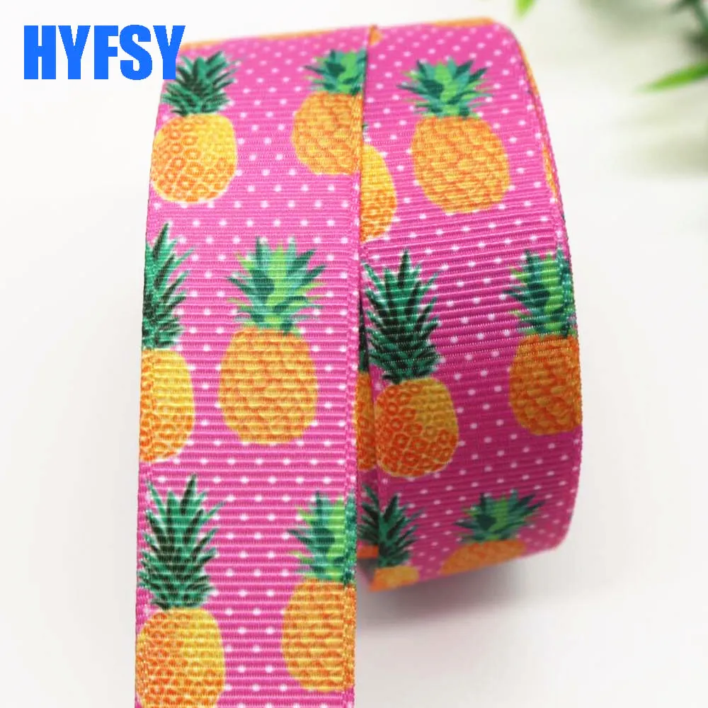Новинка 7/8 22mm1 '(25 мм) фруктовая красная вишневая серия grosgrain лента 10 ярдов