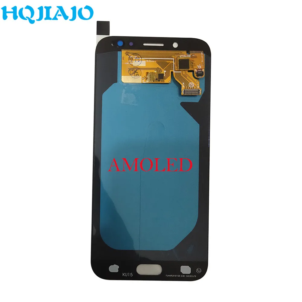 ЖК дисплей AMOLED для Samsung Galaxy J7 Pro 2017 с дигитайзером сенсорного экрана в сборе J730 J730F