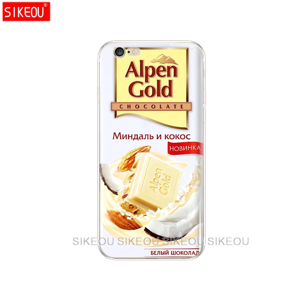 Силиконовый чехол для телефона Iphone 6X8 7 6s 5 5s SE 2020 Plus 10 XR XS 11 Pro Max alenka bar wonka chocolate -