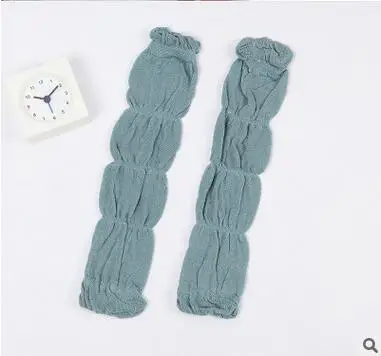 Solid Dark Green Ozijun 1 пара Детские леггинсы гетры наколенники для мальчиков Обувь для девочек Лето анти-москитные Детская безопасность Обувь с дышащей сеткой Носки для девочек - Цвет: Solid Dark Green