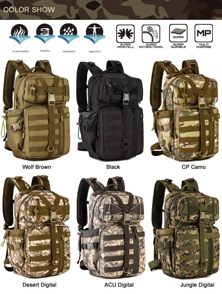 Протектор Плюс Открытый Molle 30L спортивные сумки тактическая Сумка военный рюкзак Рыбалка Охота Кемпинг Туризм тактический рюкзак