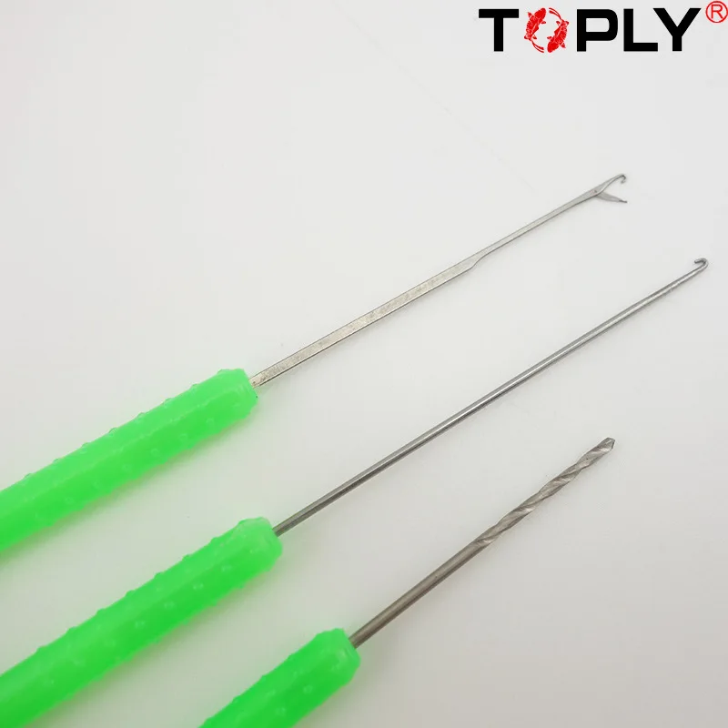 1Set Baiting Needle Set Carp Fishing Bait Tool Kit 5 Piece Hook Load Rig Knot Puller Fish Tackle Scissors | Спорт и развлечения