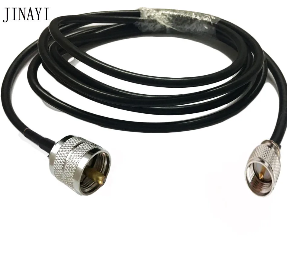 Коаксиальный кабель RG58 50 3 UHF PL259 штекер мини УВЧ коаксиальный Соединительный Ом 2
