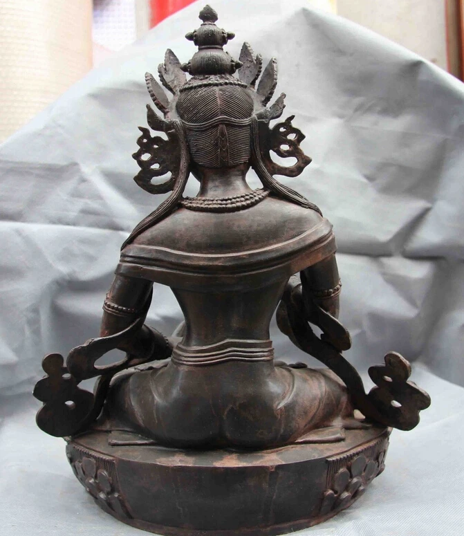 Shitou 001464 медный Бронзовый Vajradhara Guan Yin Kwan-yin боддхисаттва статуя божества Будды | Дом