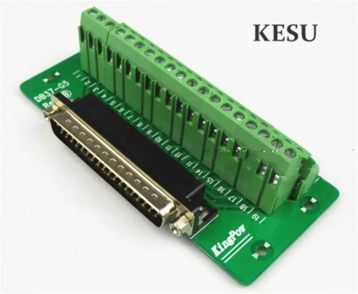 5 шт./лот 37Pin 37 pin DB37 мужской женский D-SUB DR-37 сигнальный терминал разрывной адаптер