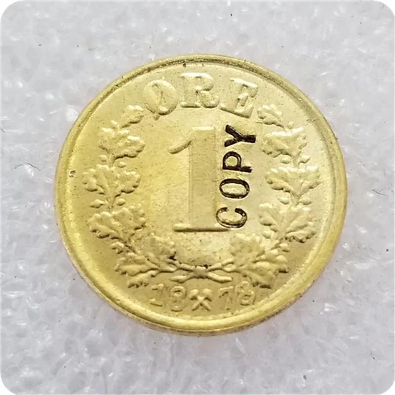 1877 1878 1885 NORWAY 1 Ore COPY COINS | Дом и сад