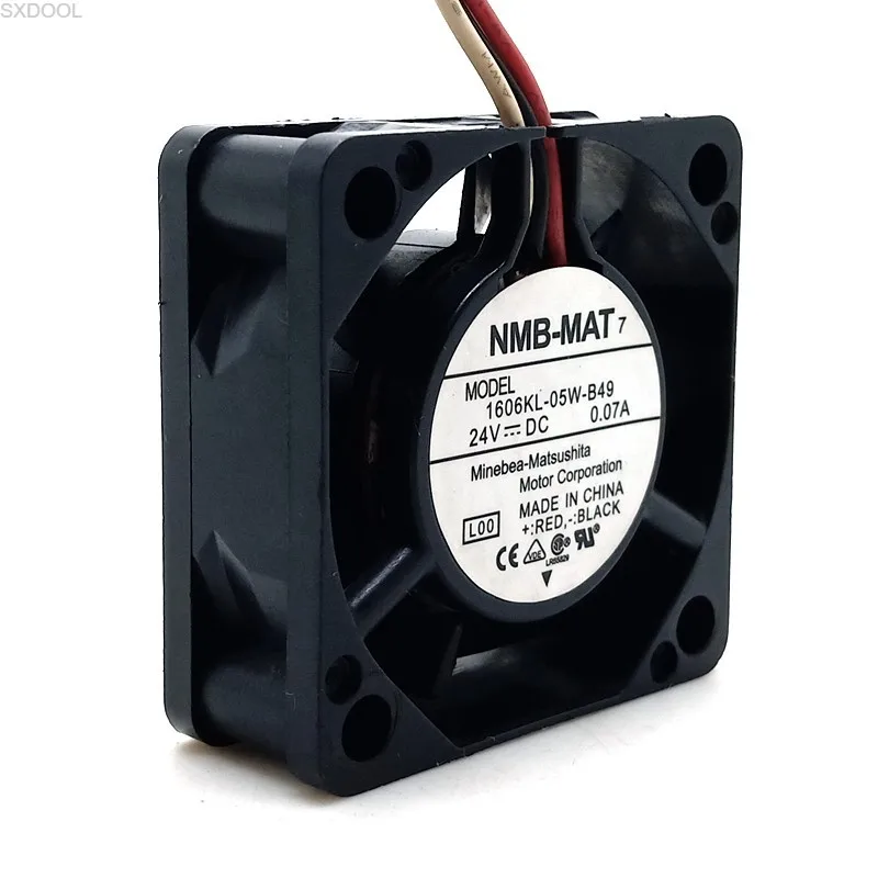 NMB 4cm 4015 24V Инвертор CNC вентилятор 1606KL-05W-B49 двухшаровой вентилятор сигнализации