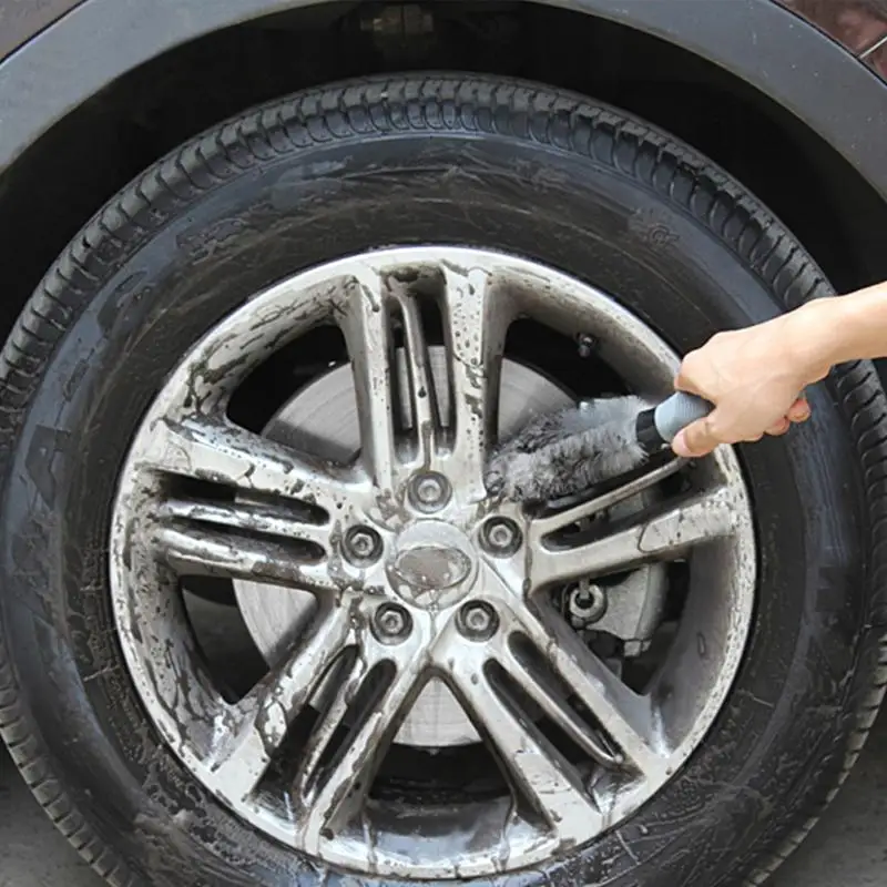 Аксессуары для автомобиля серая щетка автостайлинга мягкая резина специальная