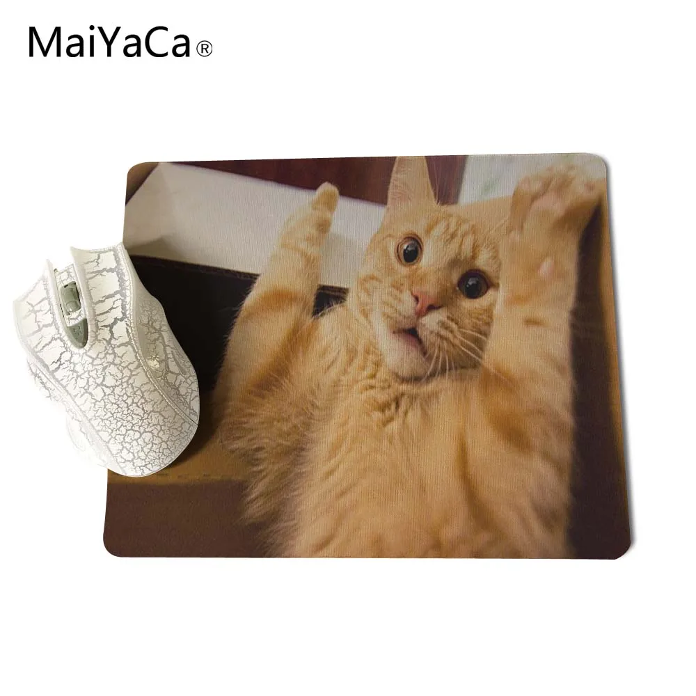 Игровой коврик для мыши MaiYaCa в виде пушистого кота 18*22 см и 25*29 | Компьютеры офис