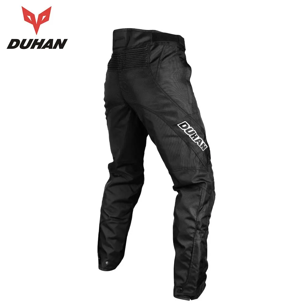 DUHAN мотоциклетные мужские мото брюки мотоциклетные брюки Pantalon Moto Ткань Оксфорд эндуро гоночные брюки-шаровары