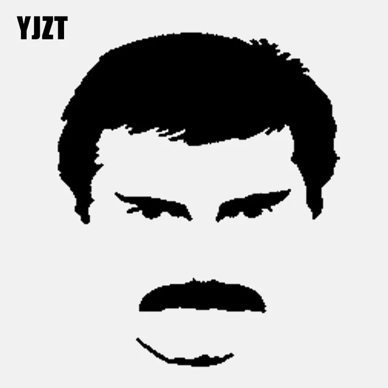 YJZT 10 9 см * 12 7 Меркьюри уход за кожей лица Queen рок н ролл поп виниловые наклейки в