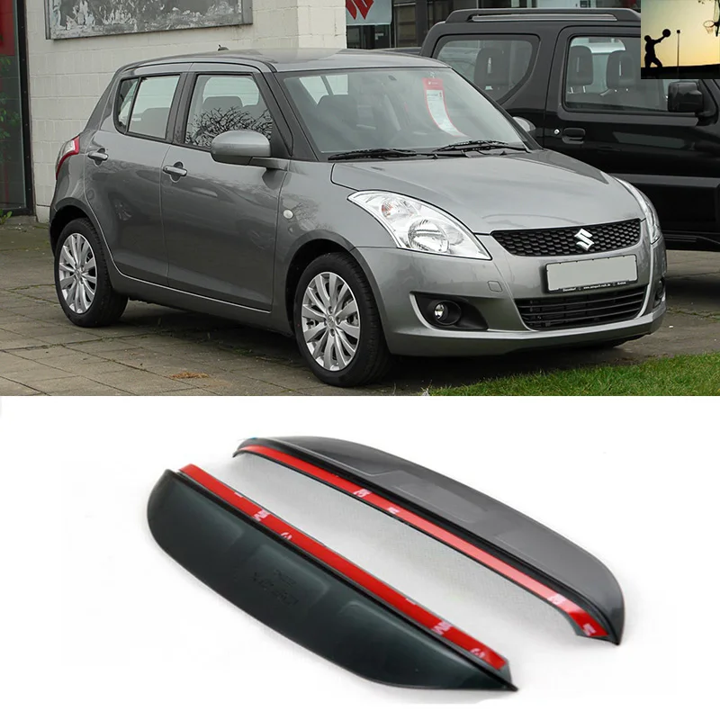 Для Suzuki Swift ZC72S ZC82S ZC32S от 2010 до настоящее время зеркало заднего вида дождь бровей
