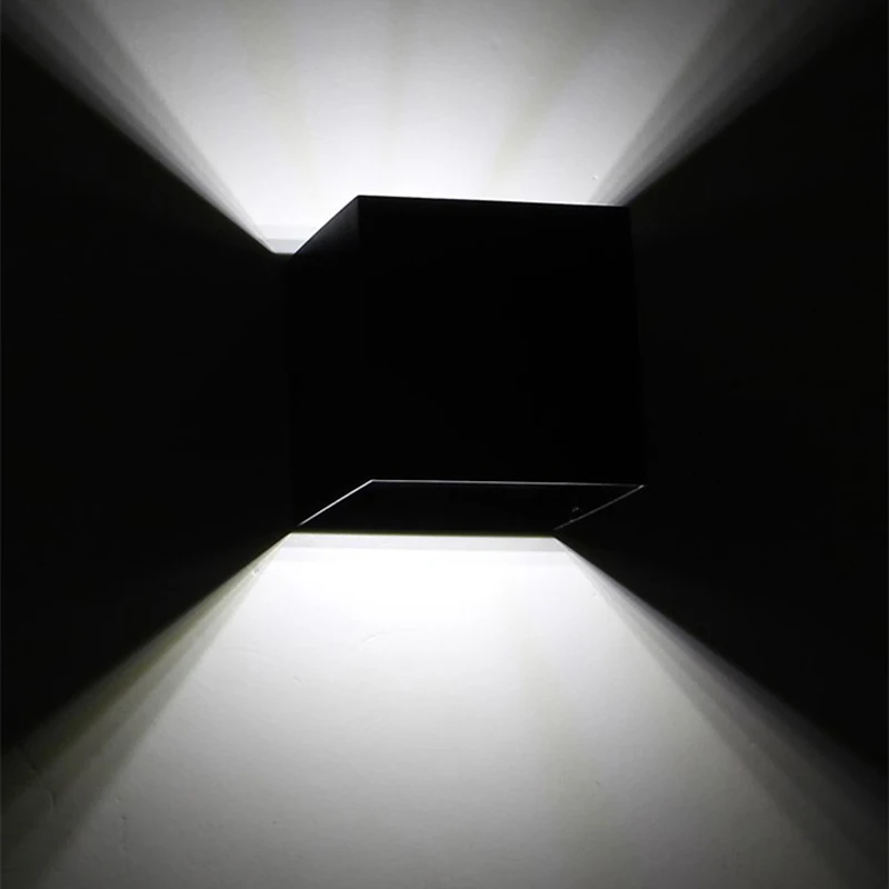 

3W Wall LED backlight study bedroom bedside hotel hallway stairs creative corridor lights 110-220V Square 240 lumens